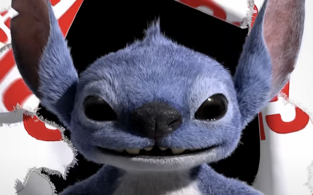 Lilo &amp; Stitch live-action remake has just revealed its new CGI Stitch and fans love him already (Image via Disney+)