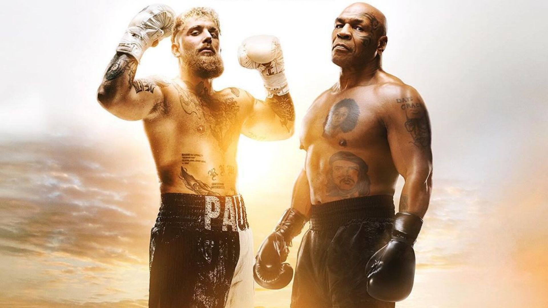 Mike Tyson vs Jake Paul on Netflix (image via Instagram/@Netflix) 