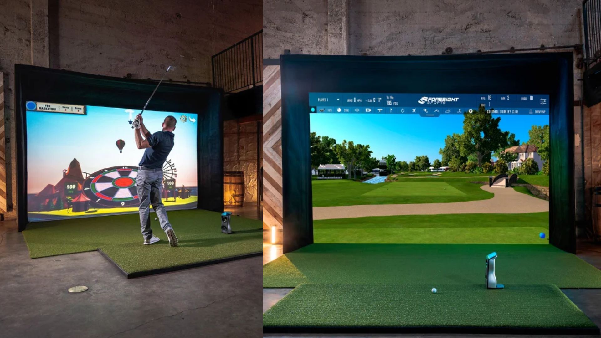 Foresight Sports Golf Simulator, Eagle Package (Image via Costco)