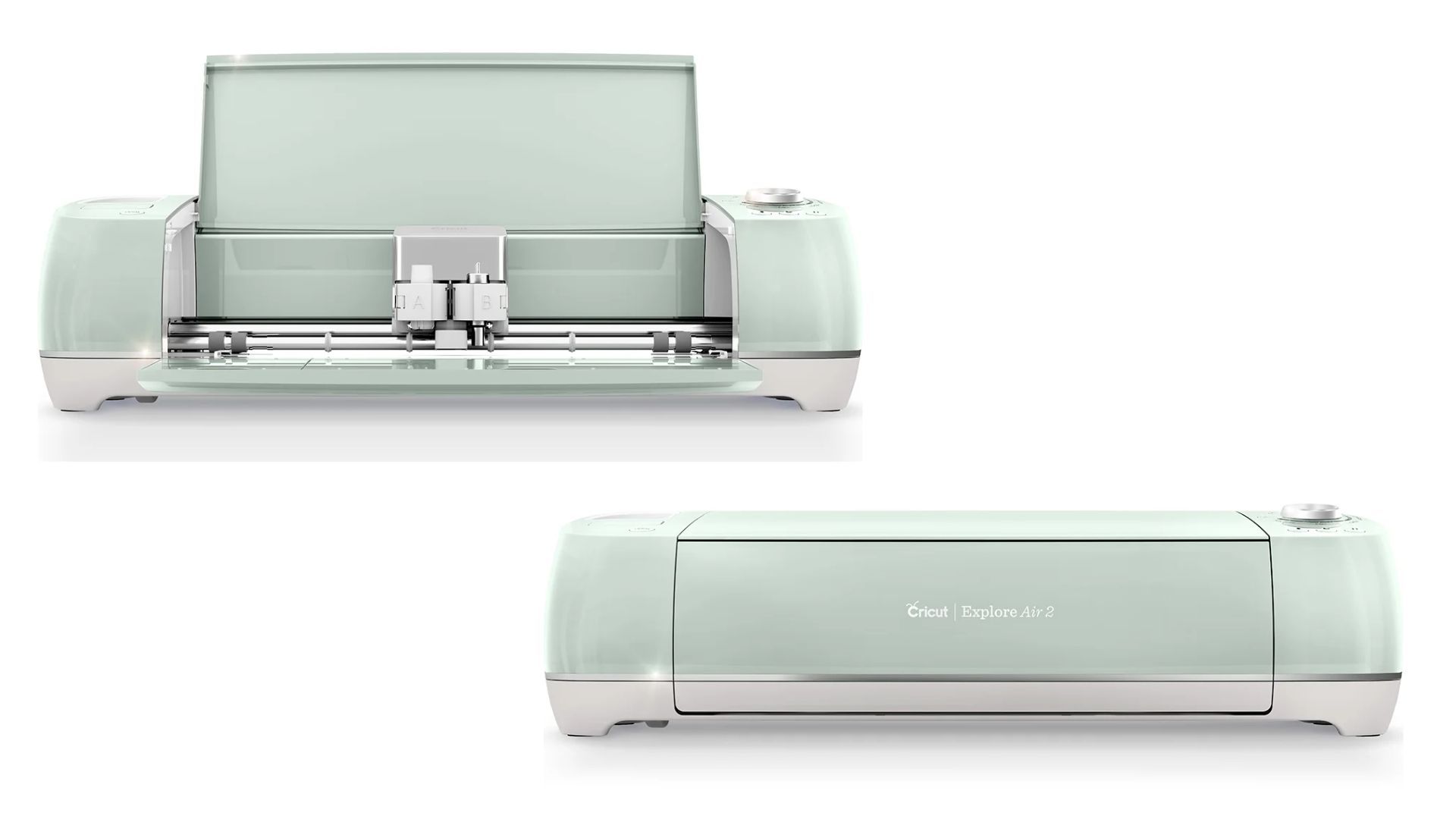 Cricut Explore Air 2 Mint Cutting Machine (Image via Walmart)