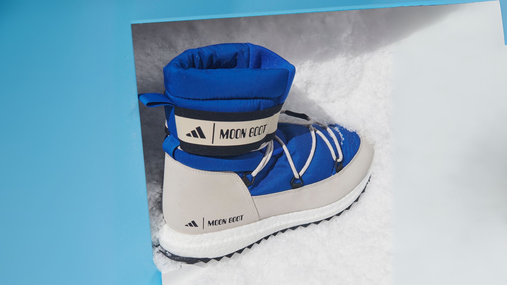 Adidas Sportswear x Moon Boots (Image via Adidas)