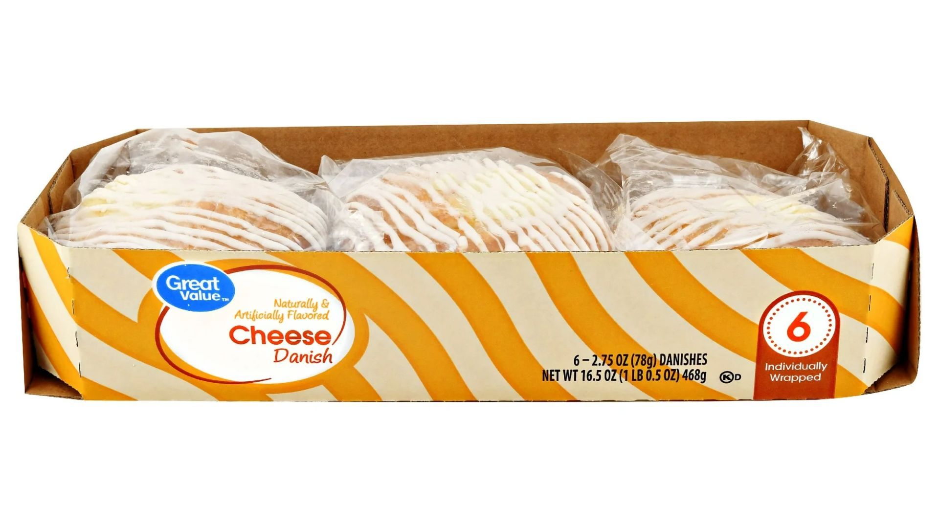 Good Value Cheese Danish (Image via Walmart)