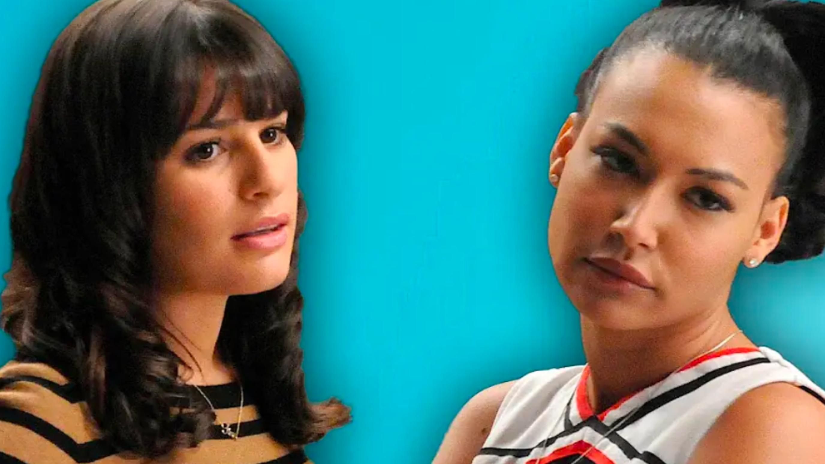 Lea Michele &amp; Naya Rivera | Image Source: HOLLYWOOD via YouTube