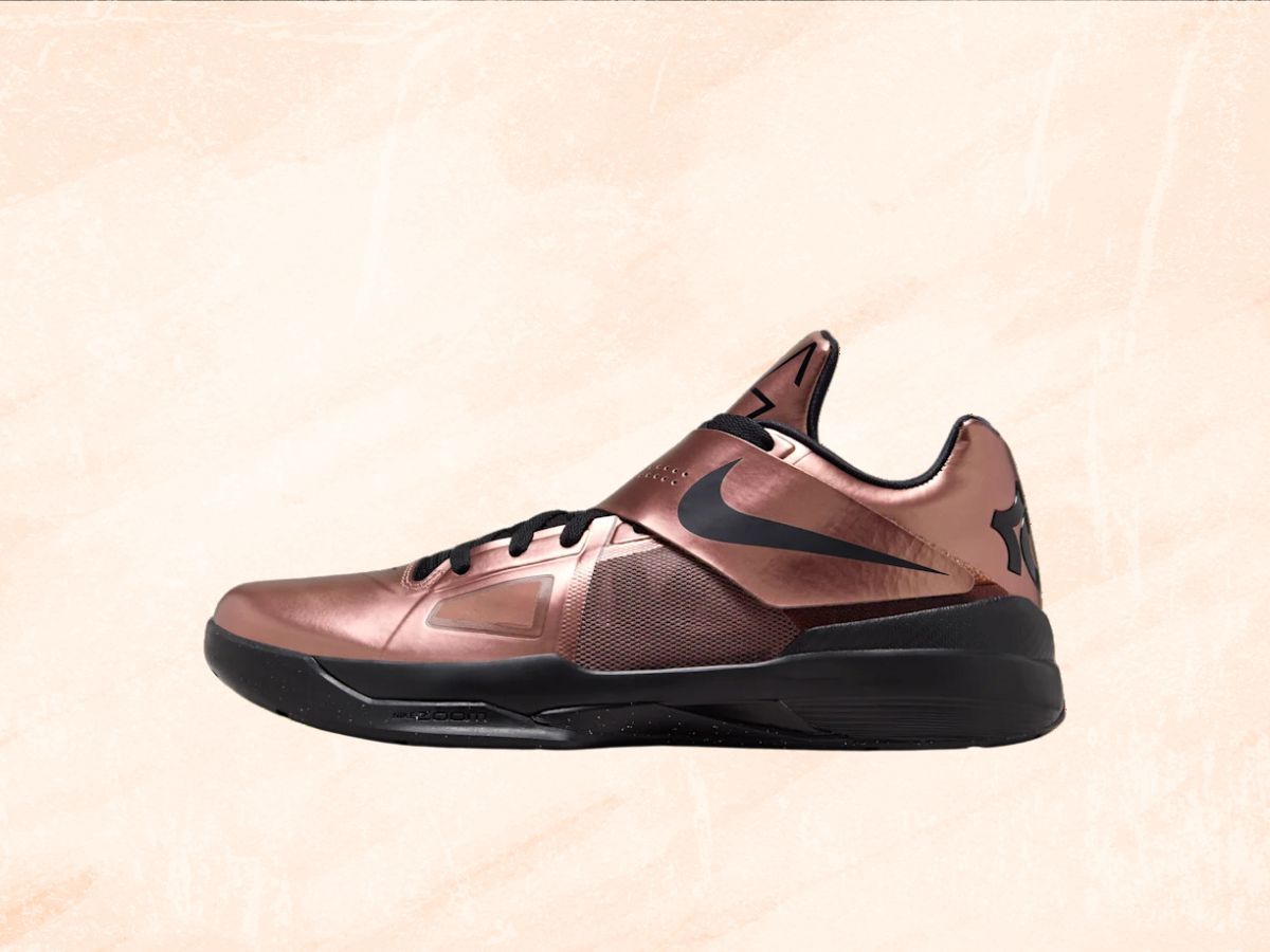 Zoom KD 4 &#039;Metallic Copper&#039; (Image via Nike)