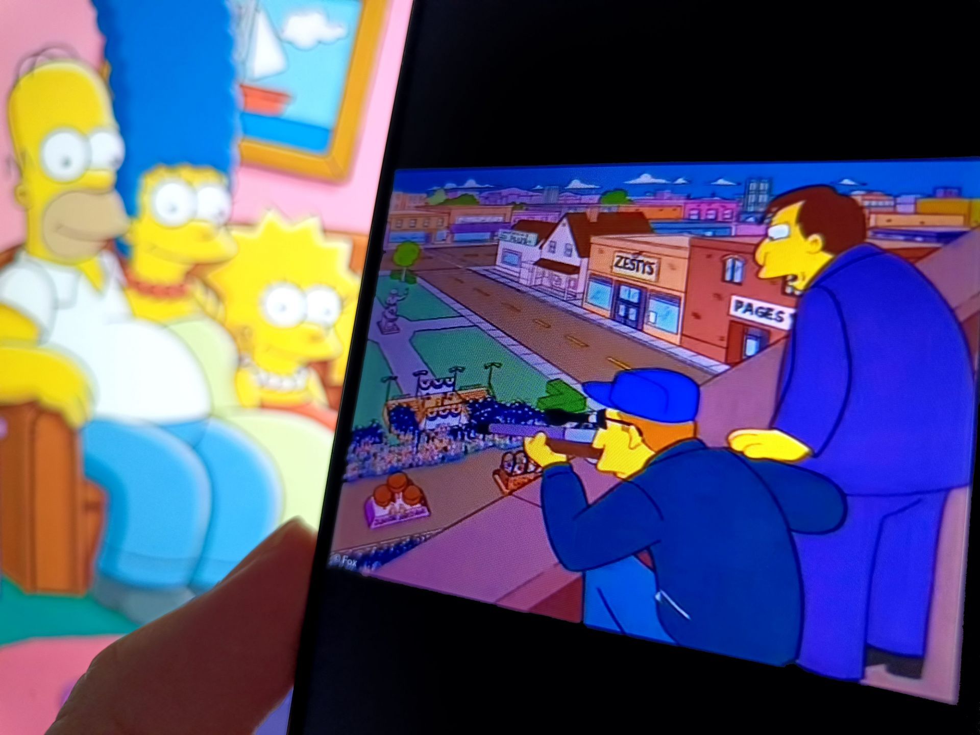 Cartoon The Simpsons Removed - Source: Getty