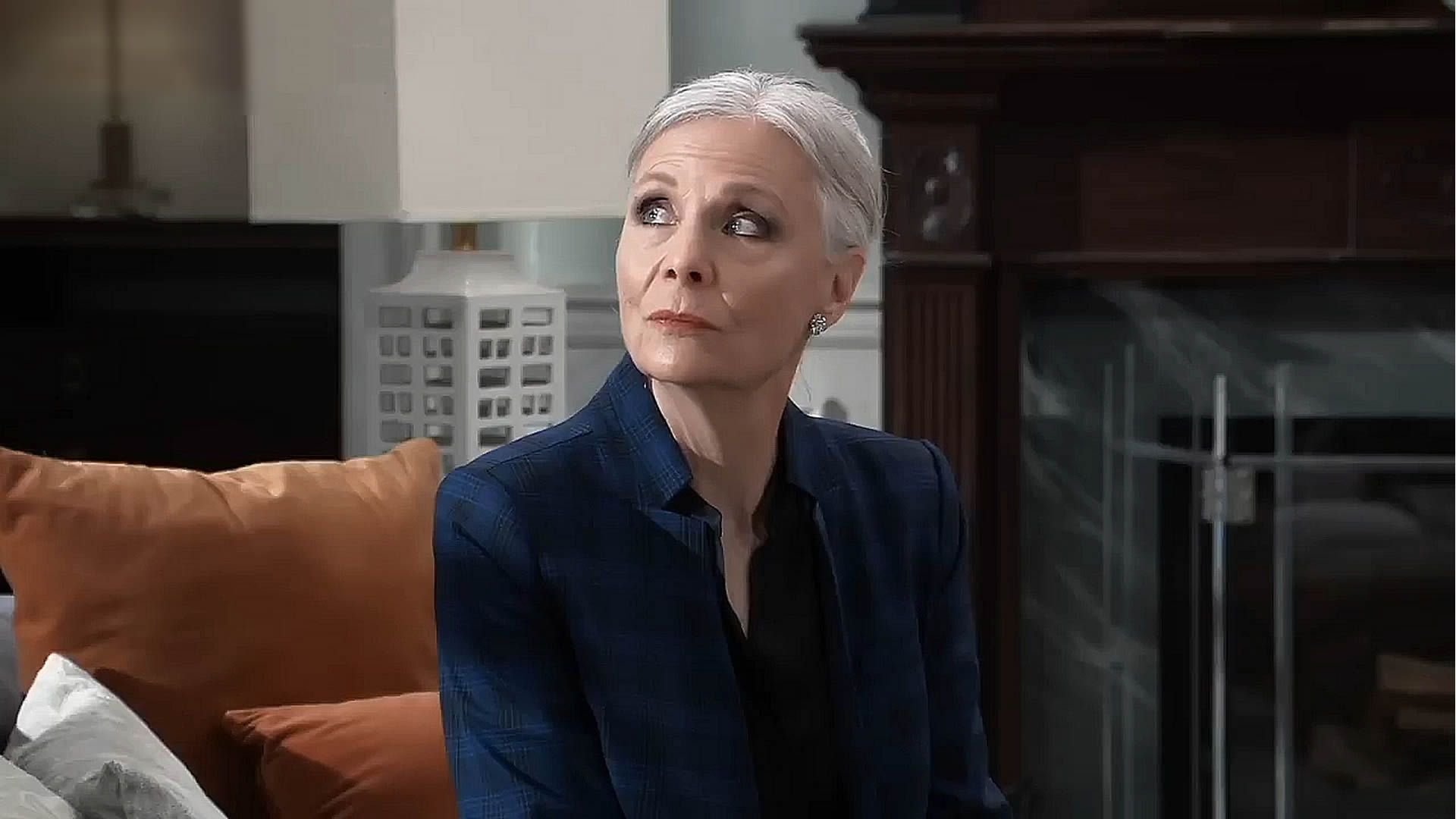 General Hospital&#039;s Tracy Quartermaine looking non-plussed. | Image Source: ABC/YouTube