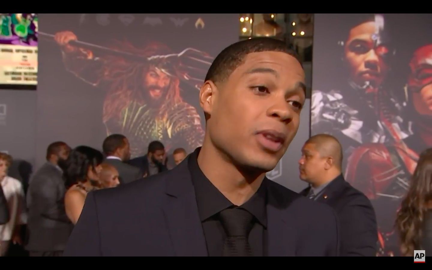 Still of Ray Fisher (Image via Associated Press)