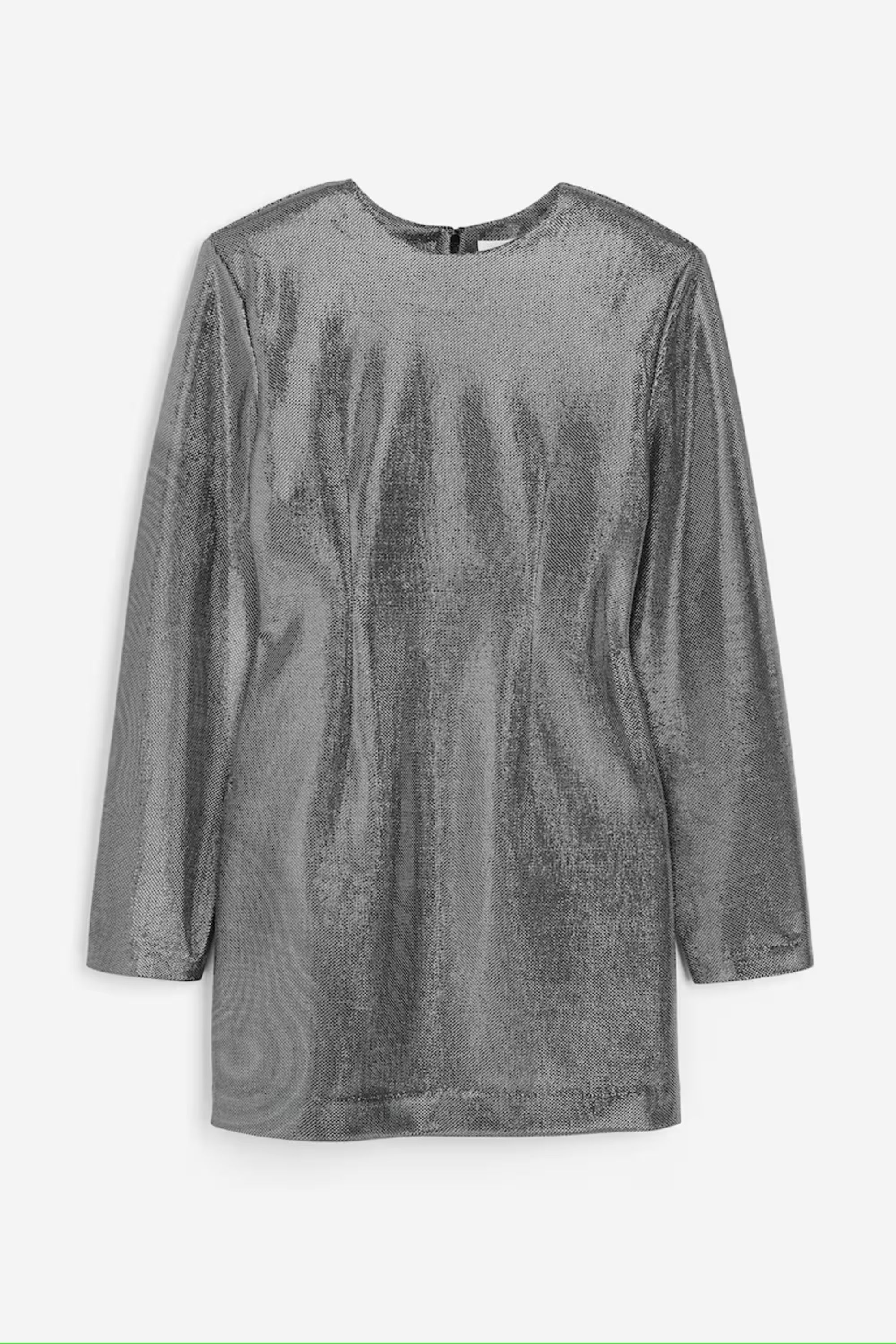 71% off on shiny dress (Image via H&amp;M)