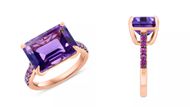 Amethyst & Pink Sapphire Statement Ring (Image via Bloomingdale's)