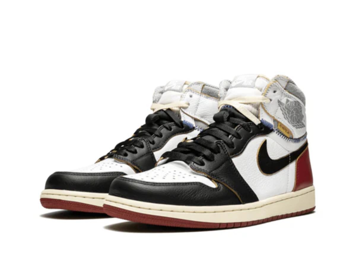 Union x Air Jordan 1 High OG &lsquo;Black Toe&rsquo; (Image via GOAT)