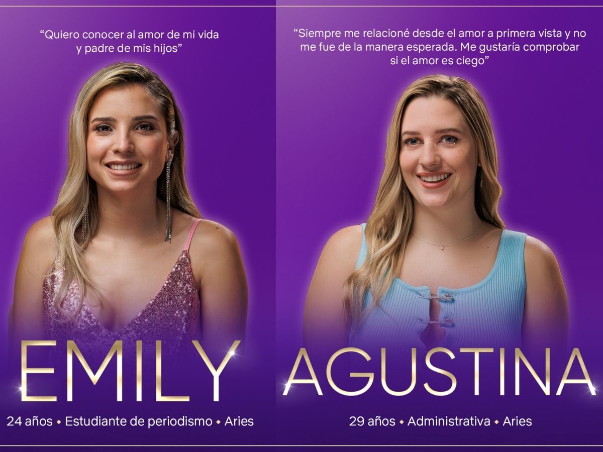 Love is Blind: Argentina Stars Emily and Agustina | Image Source: Netflix/ Tudum