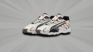 PUMA Inhale Sneakers "Warm White-For All Time Red". (Image via PUMA)