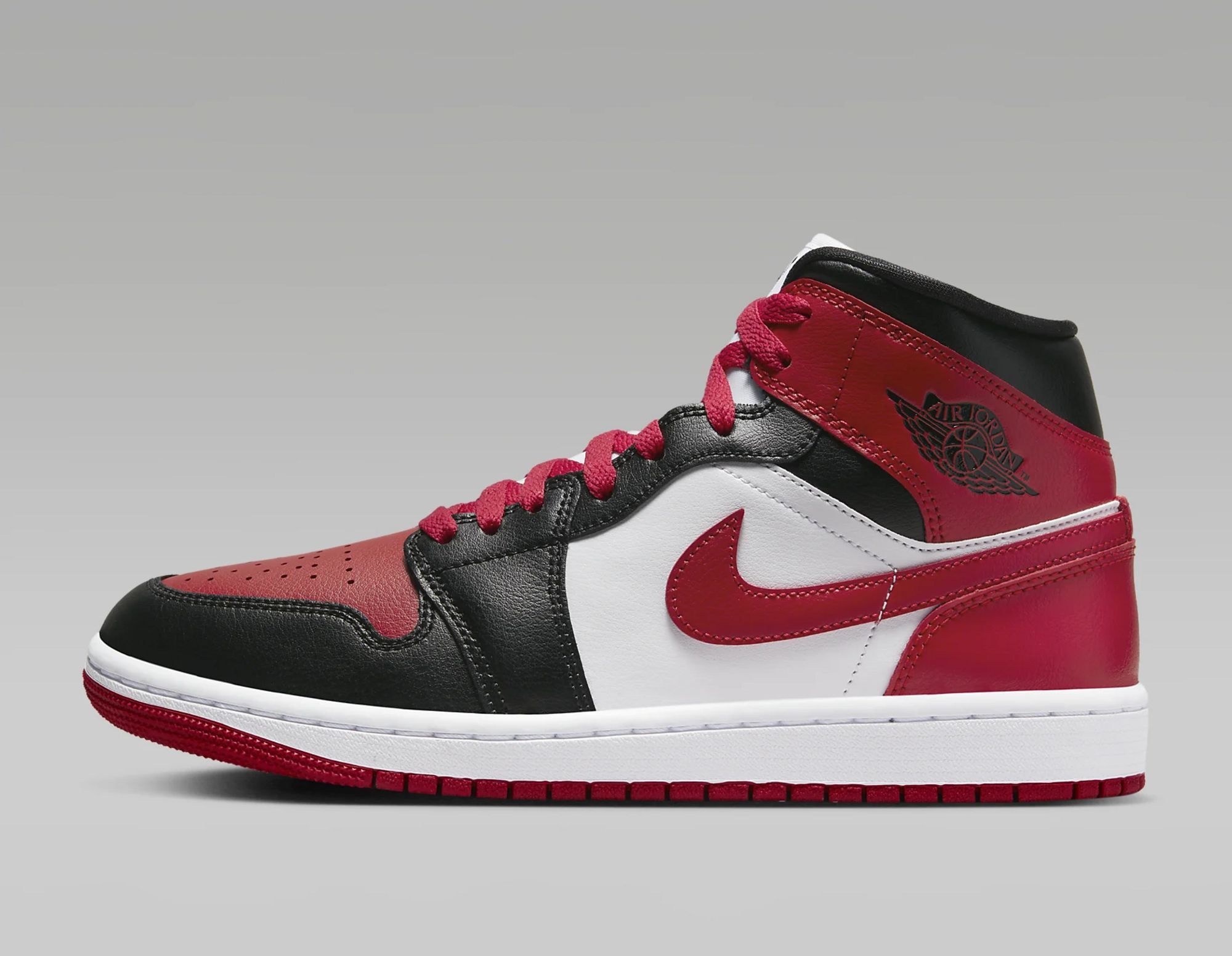 Air Jordan 1 Mid at 14% off. (Image via Nike)