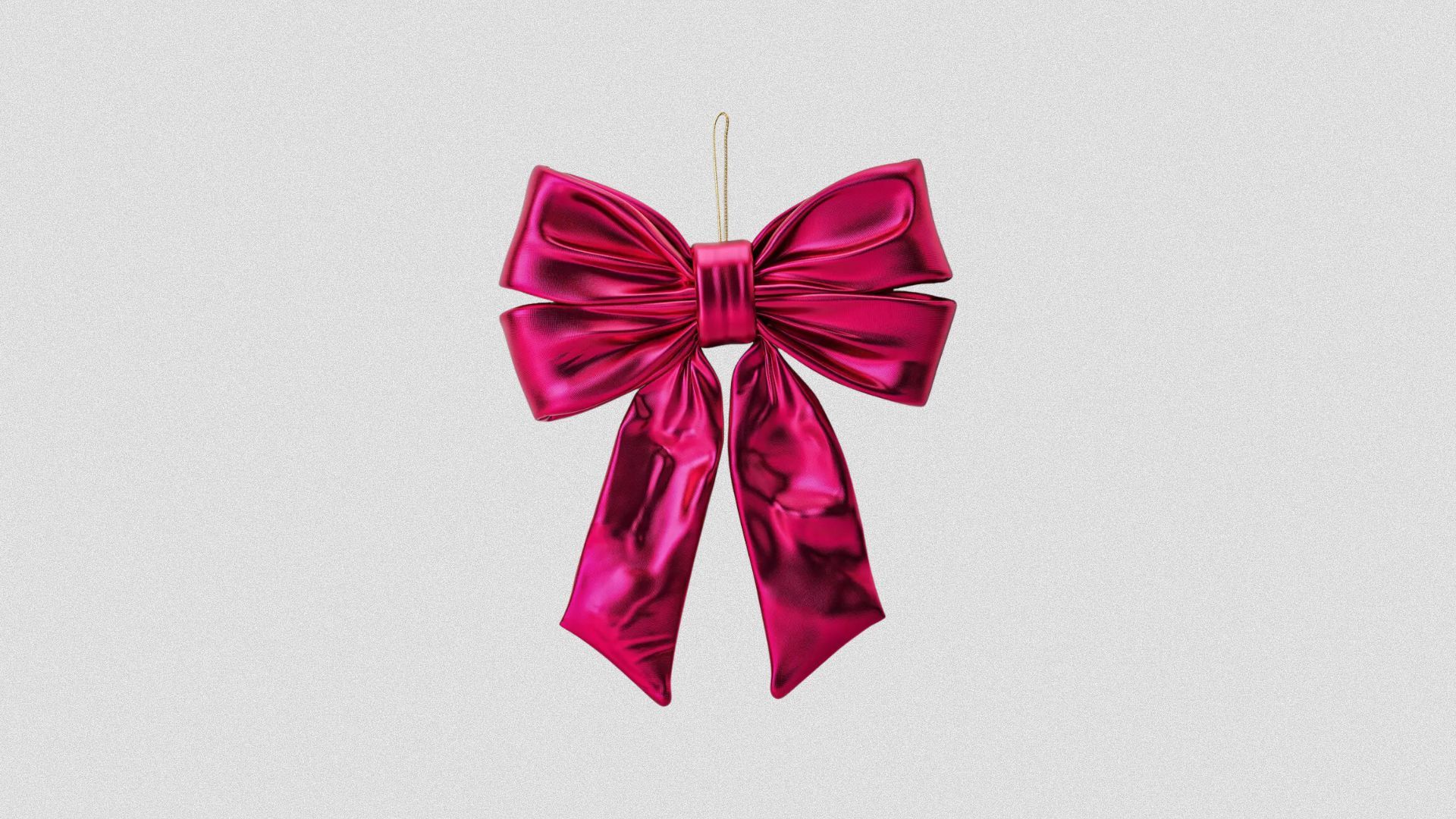 Small Double Christmas Decorative Bow - (Image via Target)