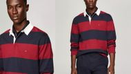 Long-Sleeve Rugby Polo (Image via Tommy Hilfiger)