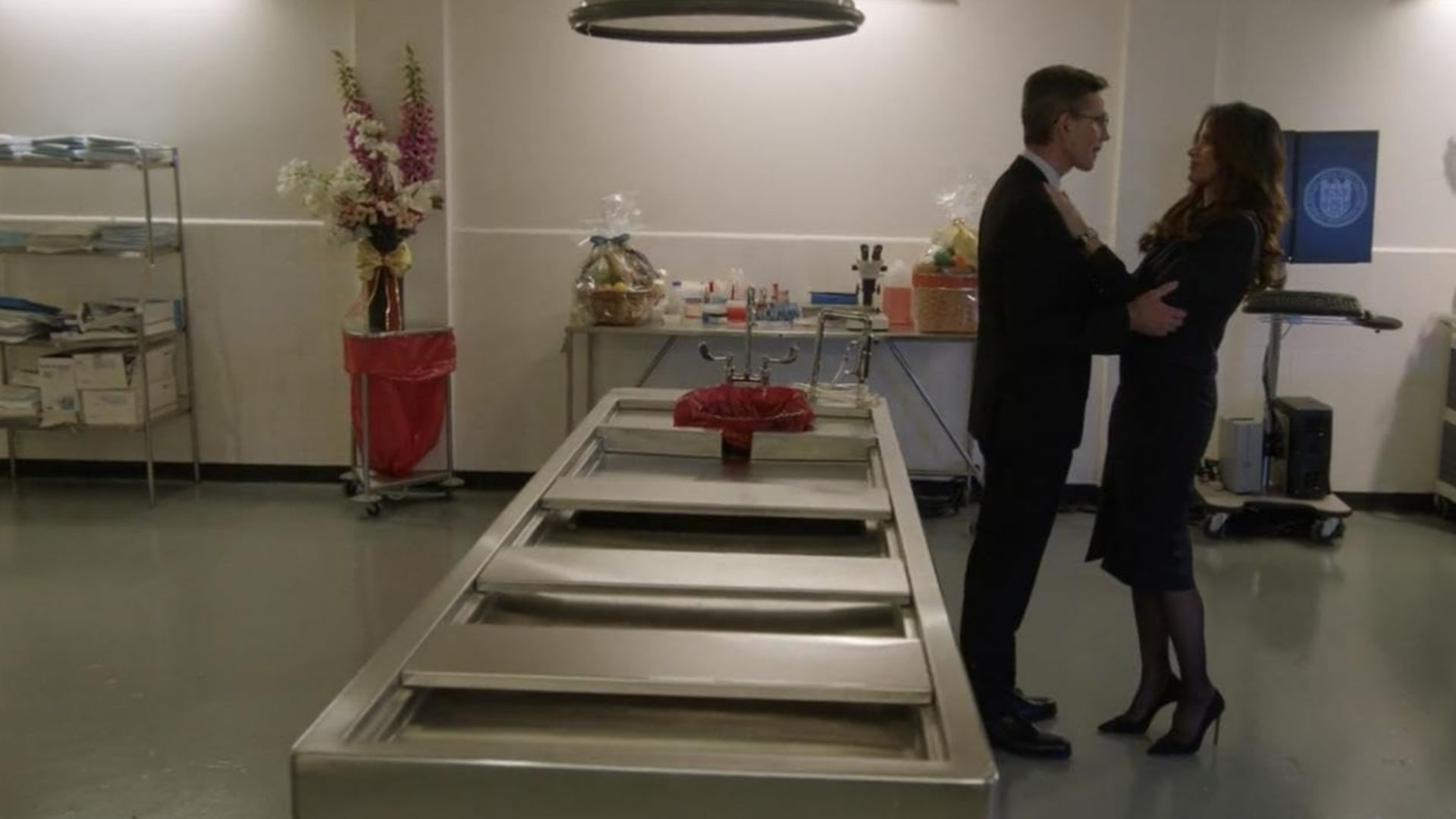 Katrina Law and Brian Dietzen in NCIS (Image via CBS)