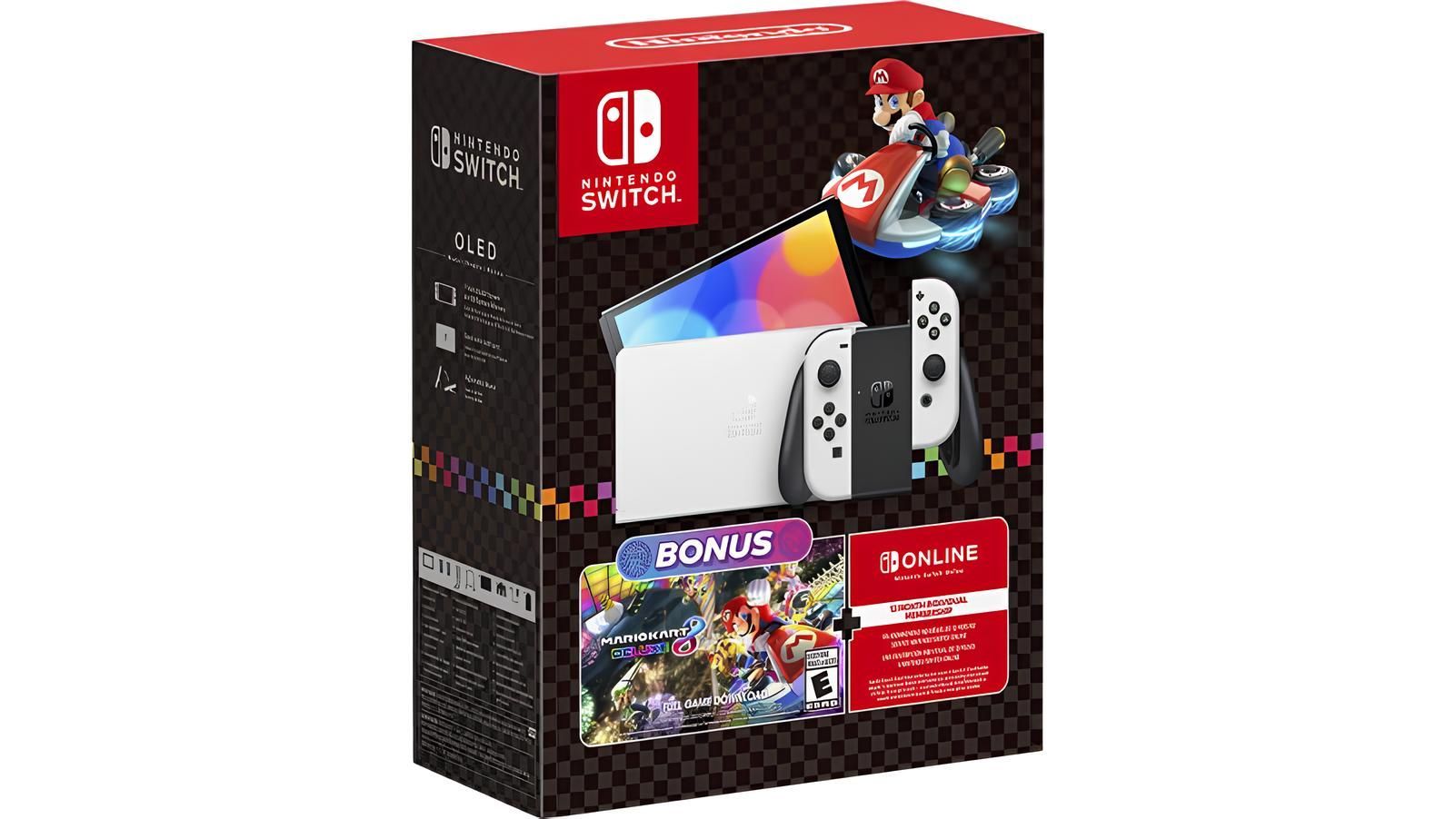 Nintendo Switch OLED: Mario Kart 8 Deluxe Bundle (Image via Nintendo)