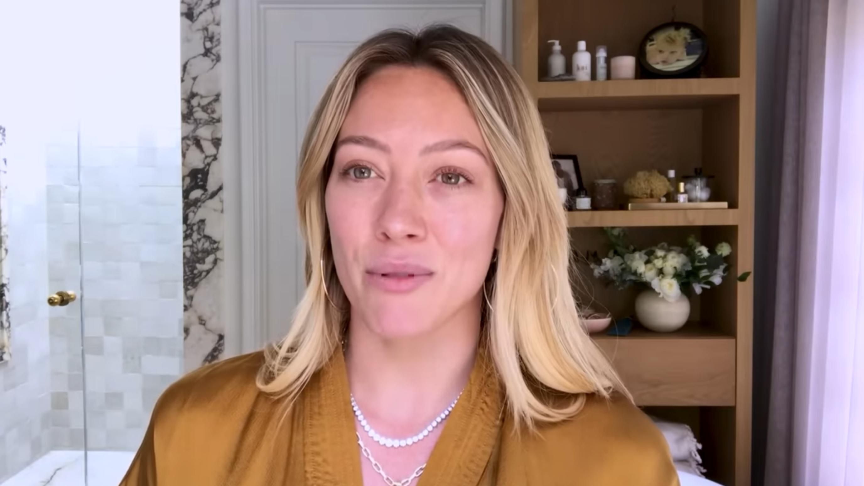 Hilary Duff | Image Source: Vogue via YouTube