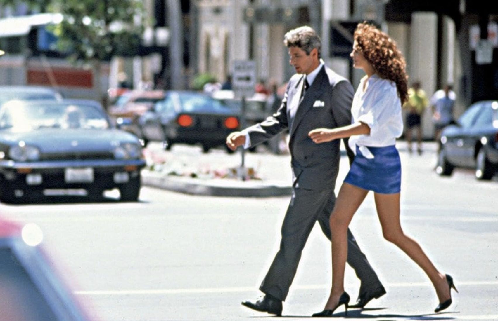 Richard Gere and Julia Roberts in Pretty Woman, via Touchstone Pictures