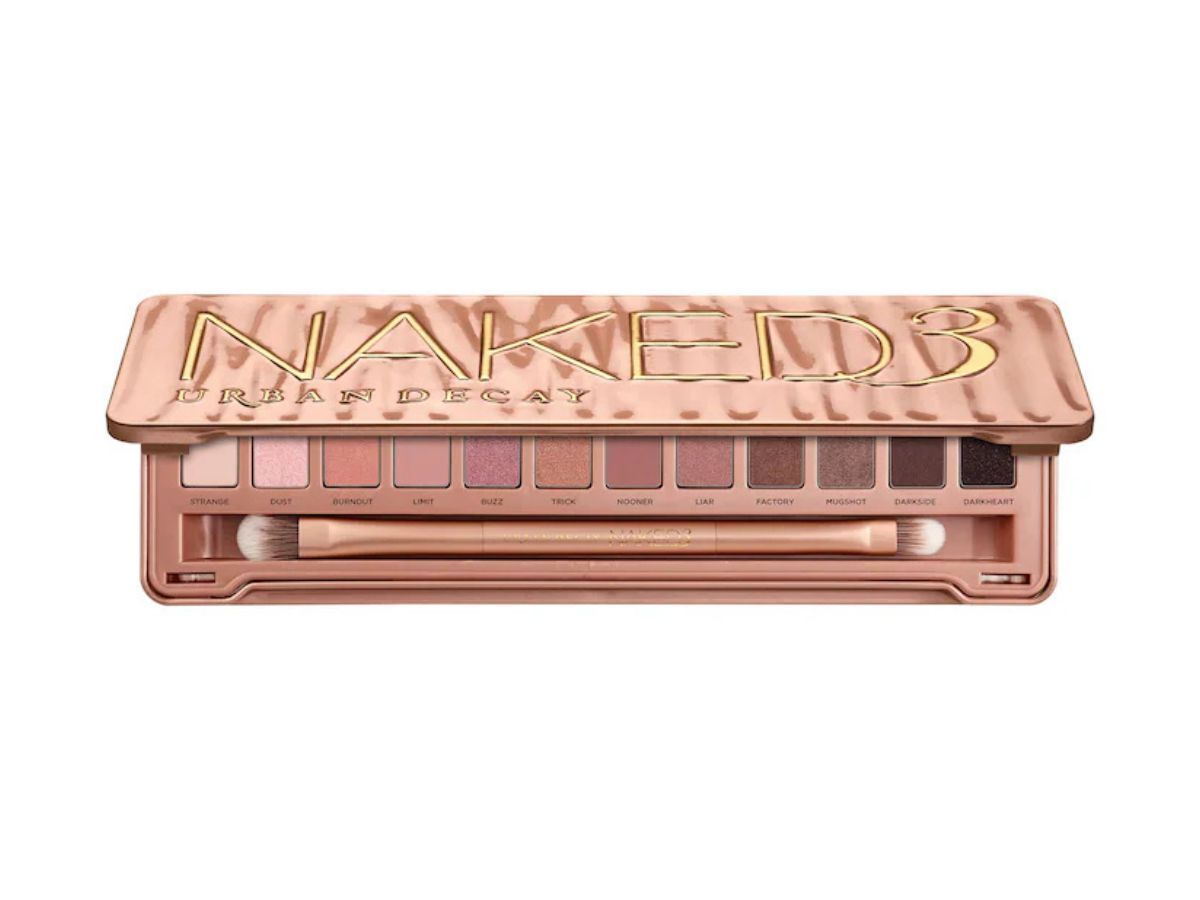 Urban Decay Naked3 Soft Pink Eyeshadow Palette (Image via Sephora)