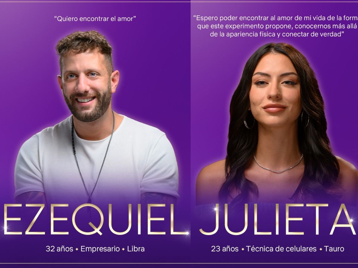 Love is Blind: Argentina Stars Ezequiel and Julieta | Image Source: Netflix/ Tudum