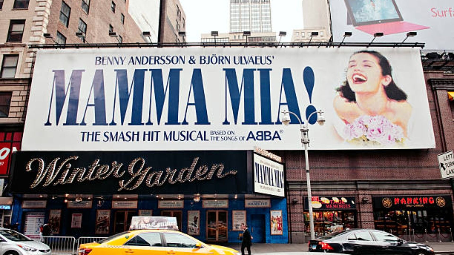 Mamma Mia on Broadway, New York City / Image Source: Getty