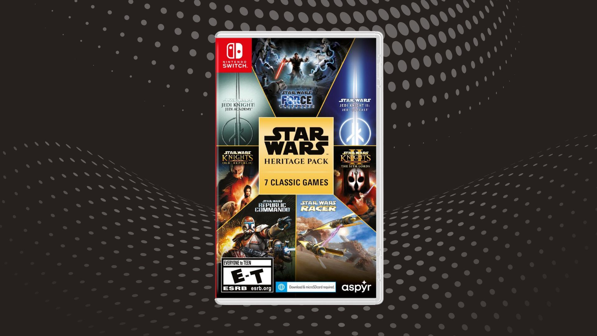 STAR WARS Heritage Pack &ndash; Nintendo Switch (Image via GameStop)