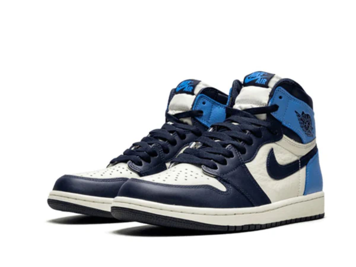 Air Jordan 1 Retro High OG &lsquo;Obsidian&rsquo; (Image via GOAT)