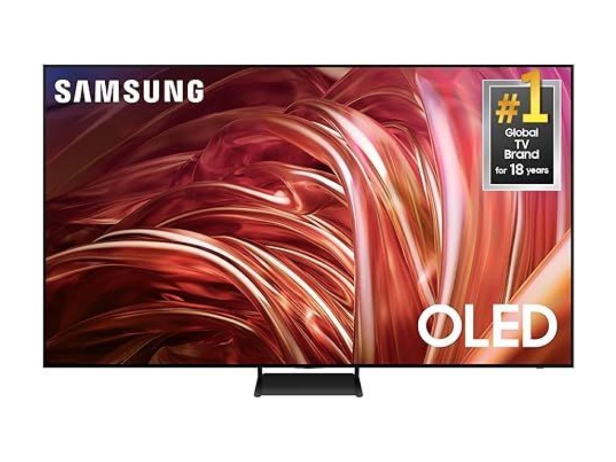 Samsung 55&quot; S85D 4K OLED TV (image via Amazon)