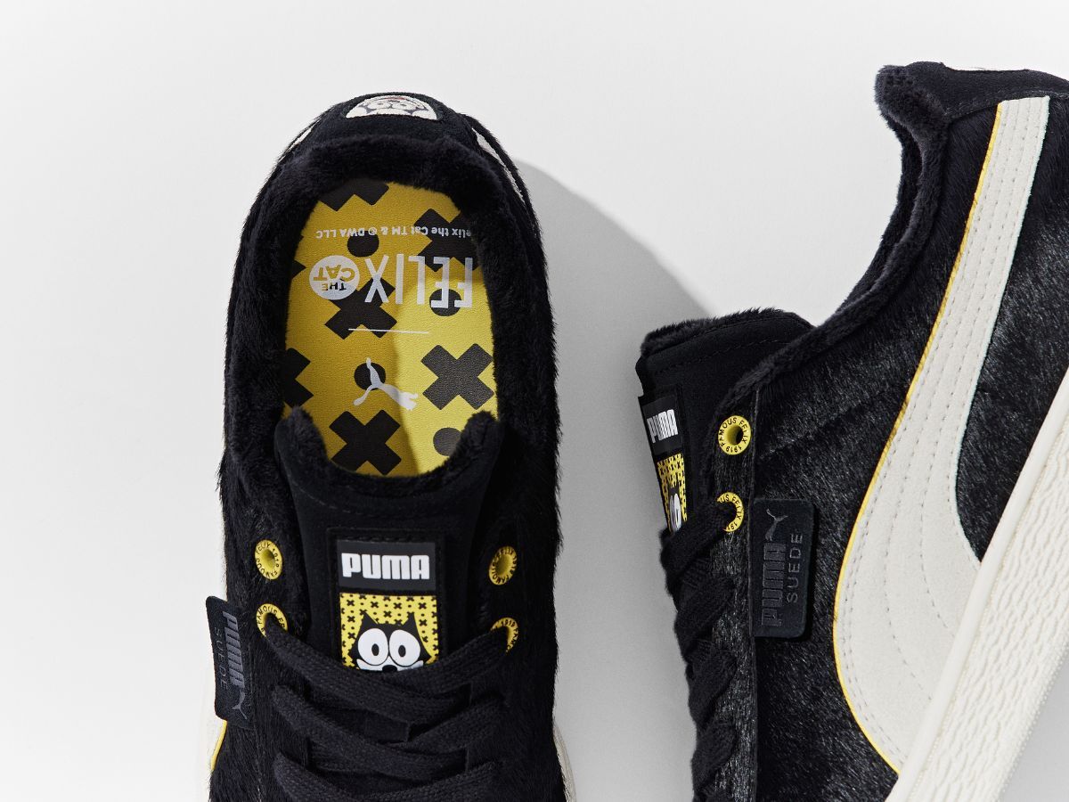 Puma x Felix The Cat collaborative (Image via Puma)