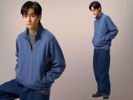 Half-Zip Sweatshirt (Image via UNIQLO)