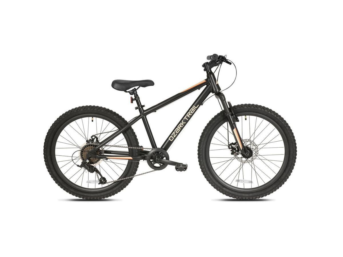 Ozark Trail Glide Mountain Bike, 24&quot; Wheels, 8 Speed (image via Walmart)