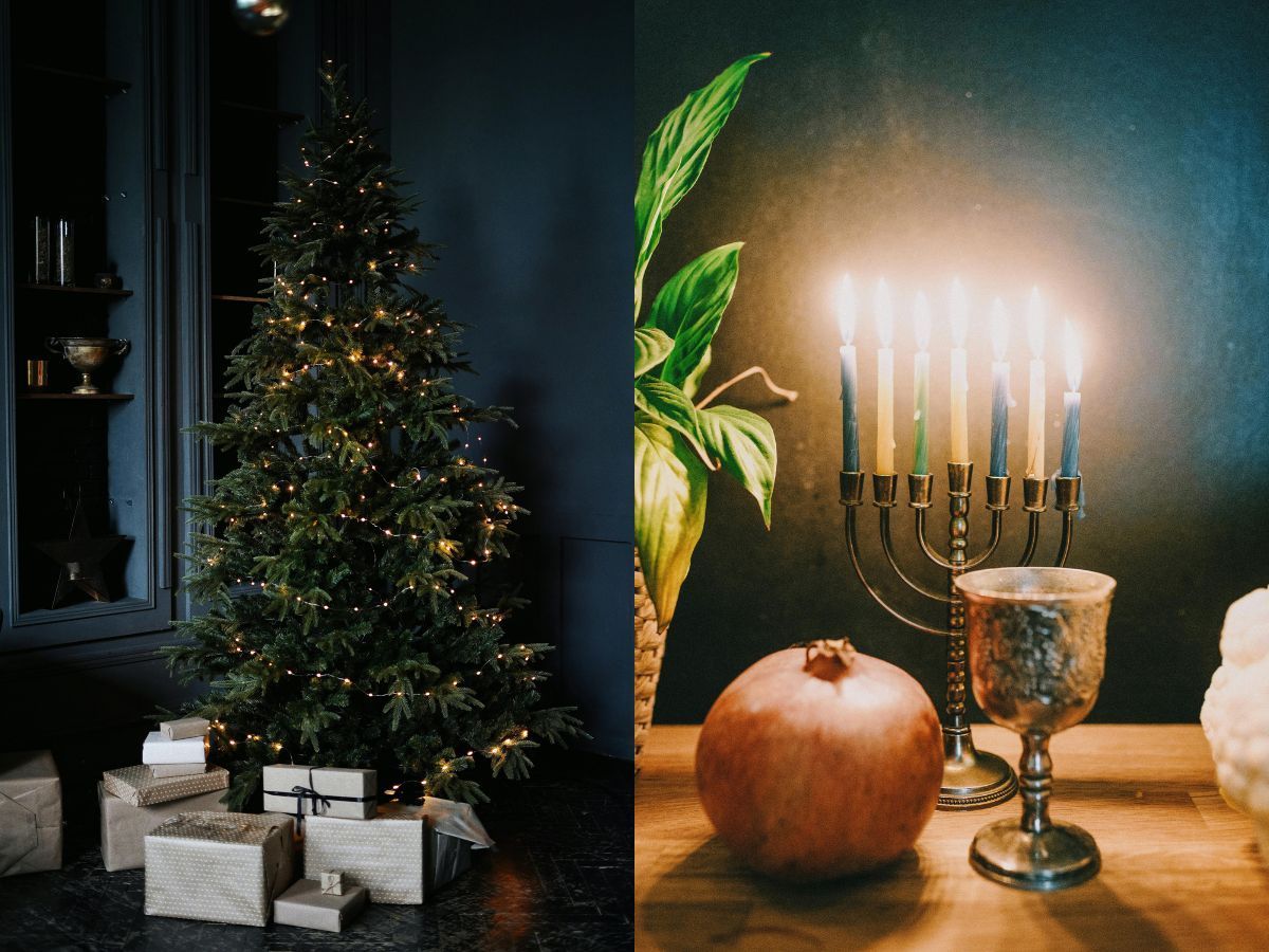 Christmas/Hanukkah (Image via Pexels)