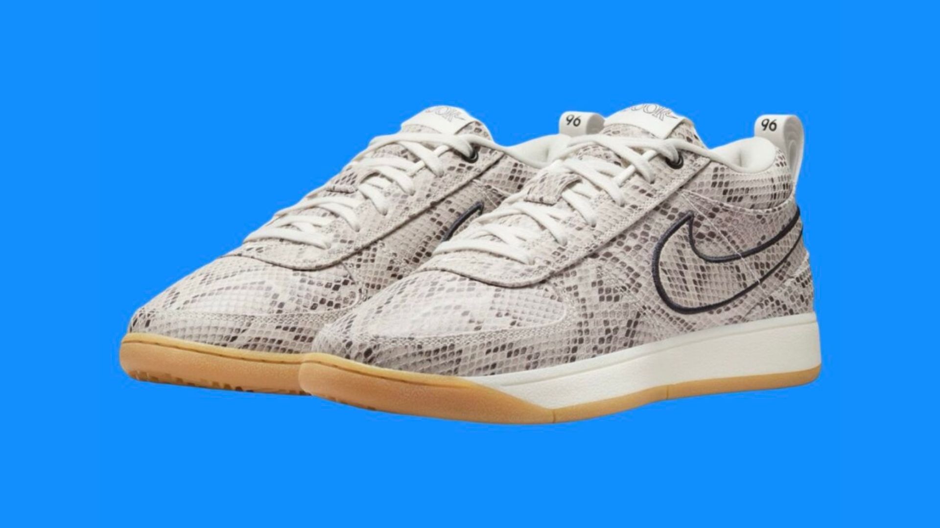 Nike Book 1 Python shoes (Image via Nike)