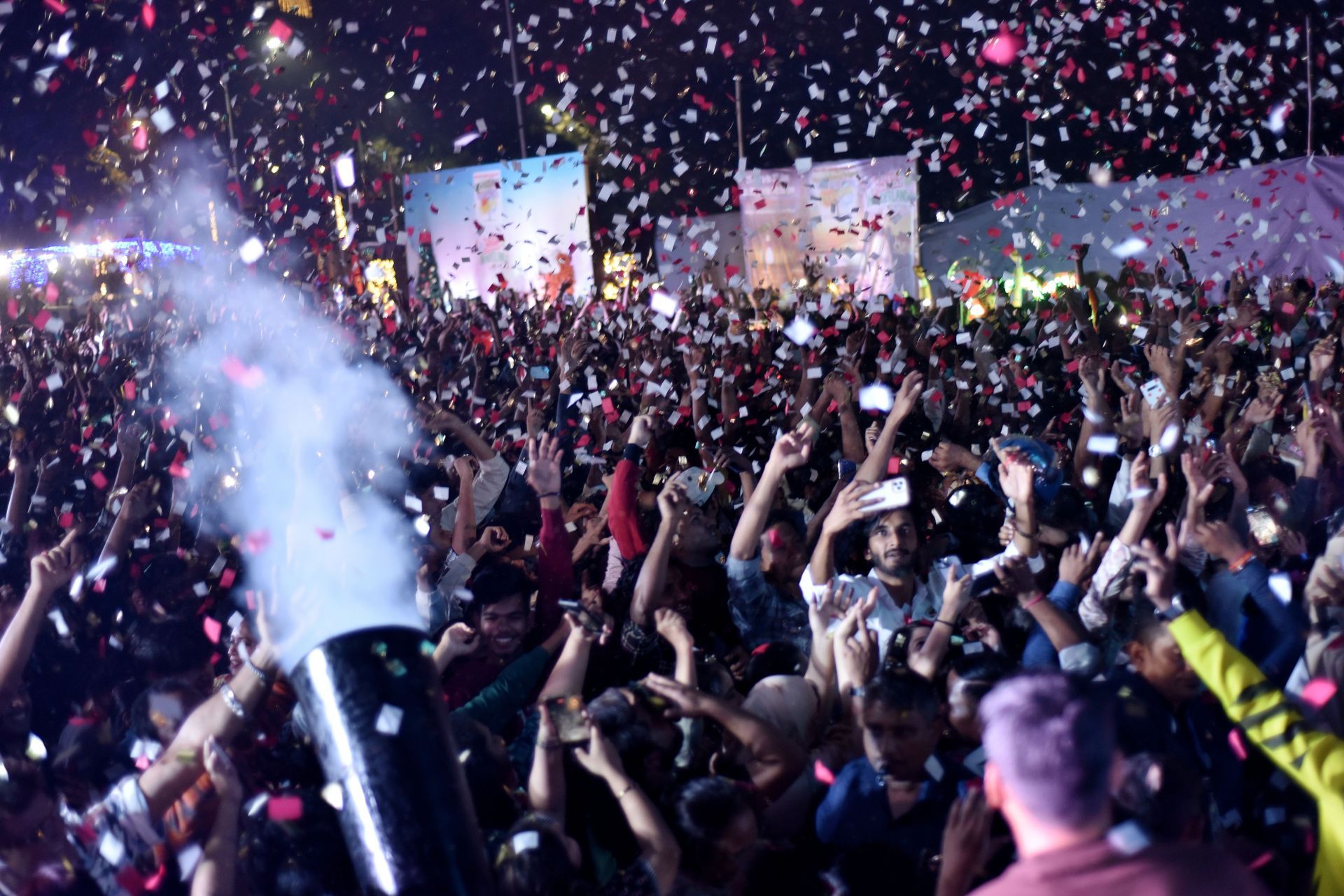 New Year Celebration In Mumbai - Source: Getty