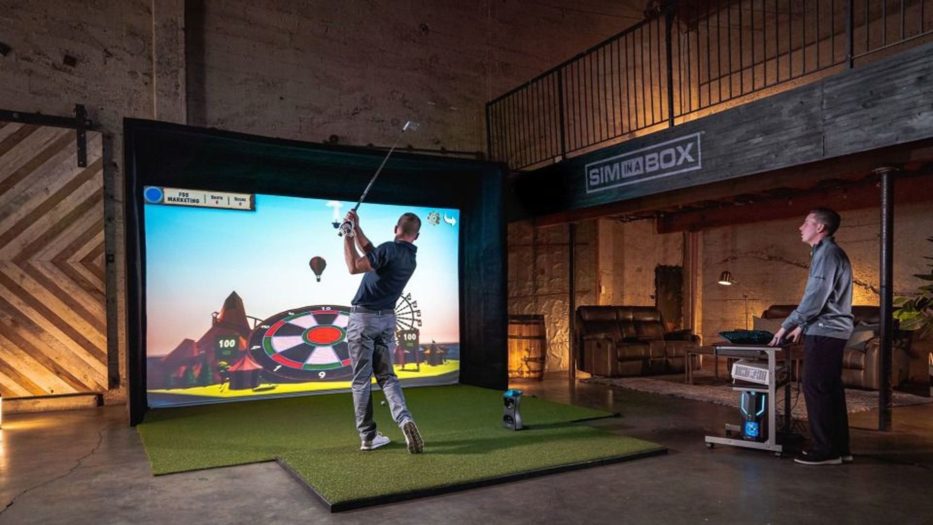 Foresight Sports Golf Simulator, Eagle Package (Image via Costco)