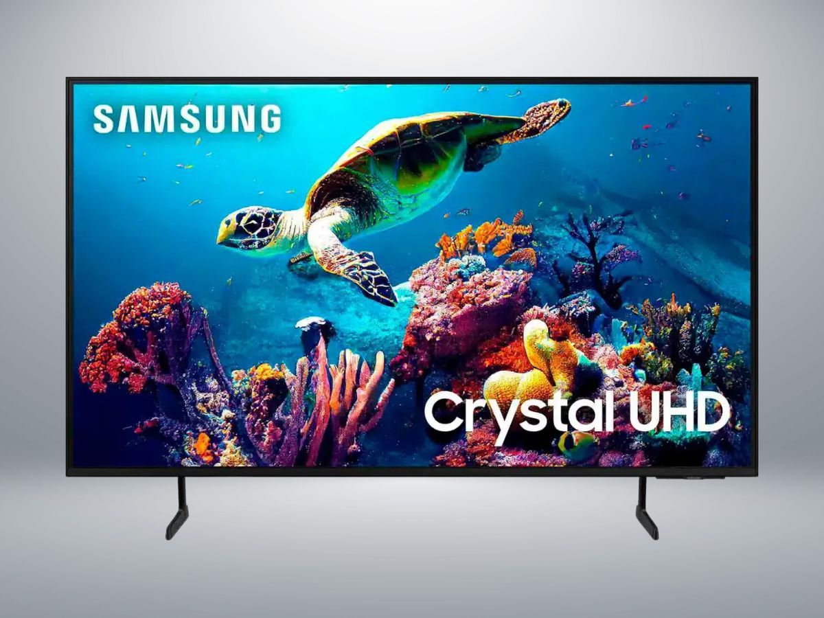 Samsung 55&rdquo; Class DU6900 Series Crystal UHD 4K Smart Tizen TV (Image via Best Buy)