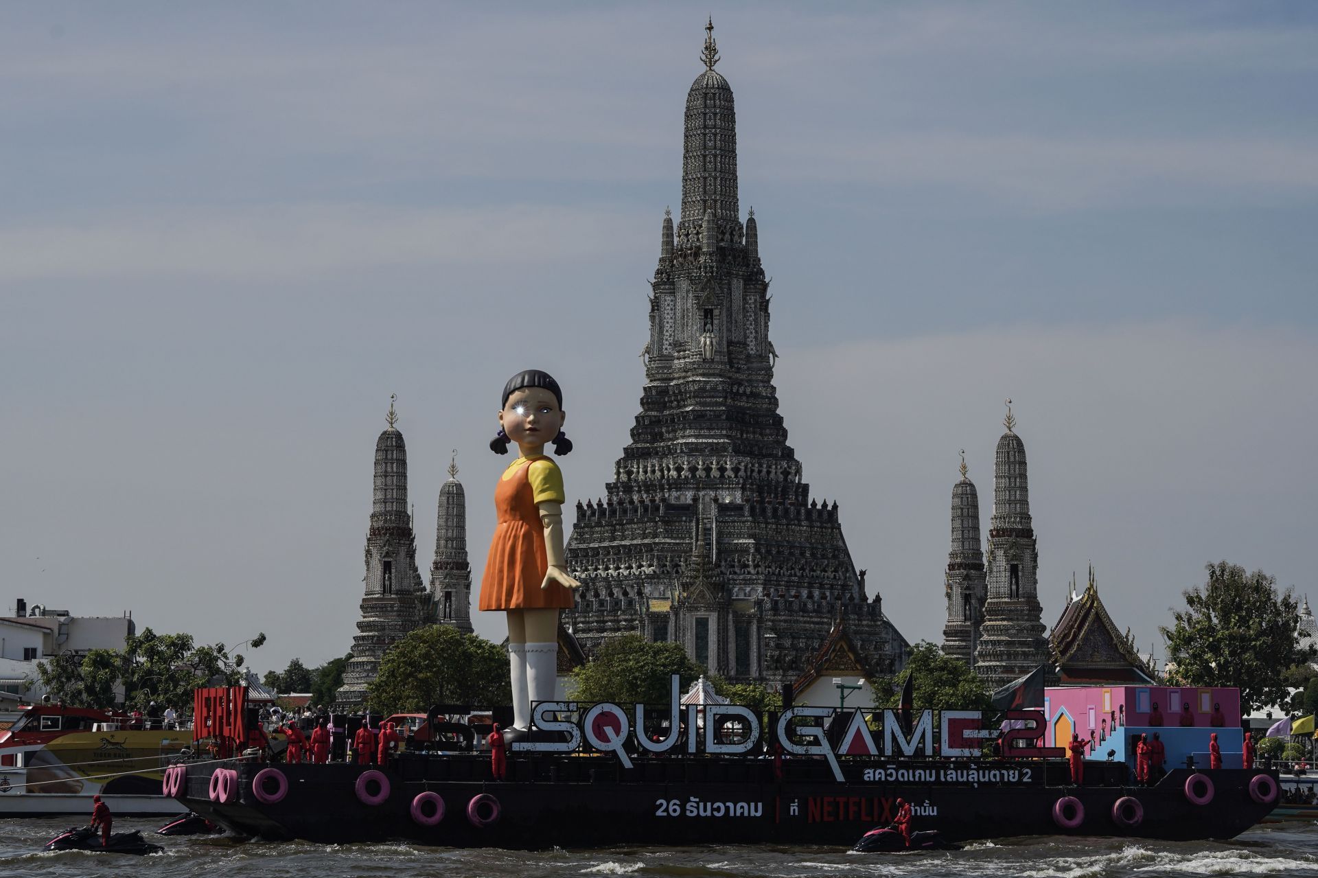 Netflix Series Squid Game Season 2 Promotional Event In Bangkok. - Source: Getty