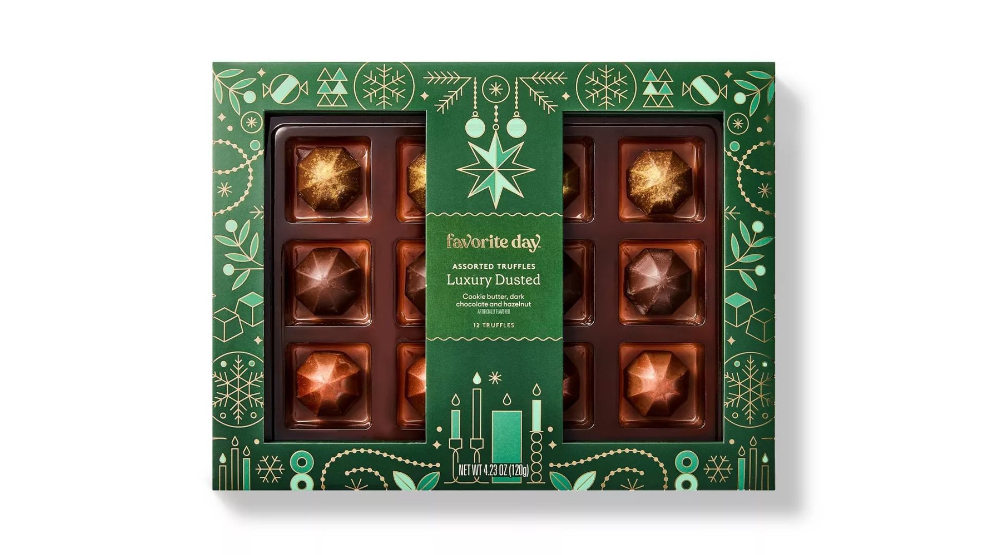 Christmas Gold Dusted Truffles (Image via Target)