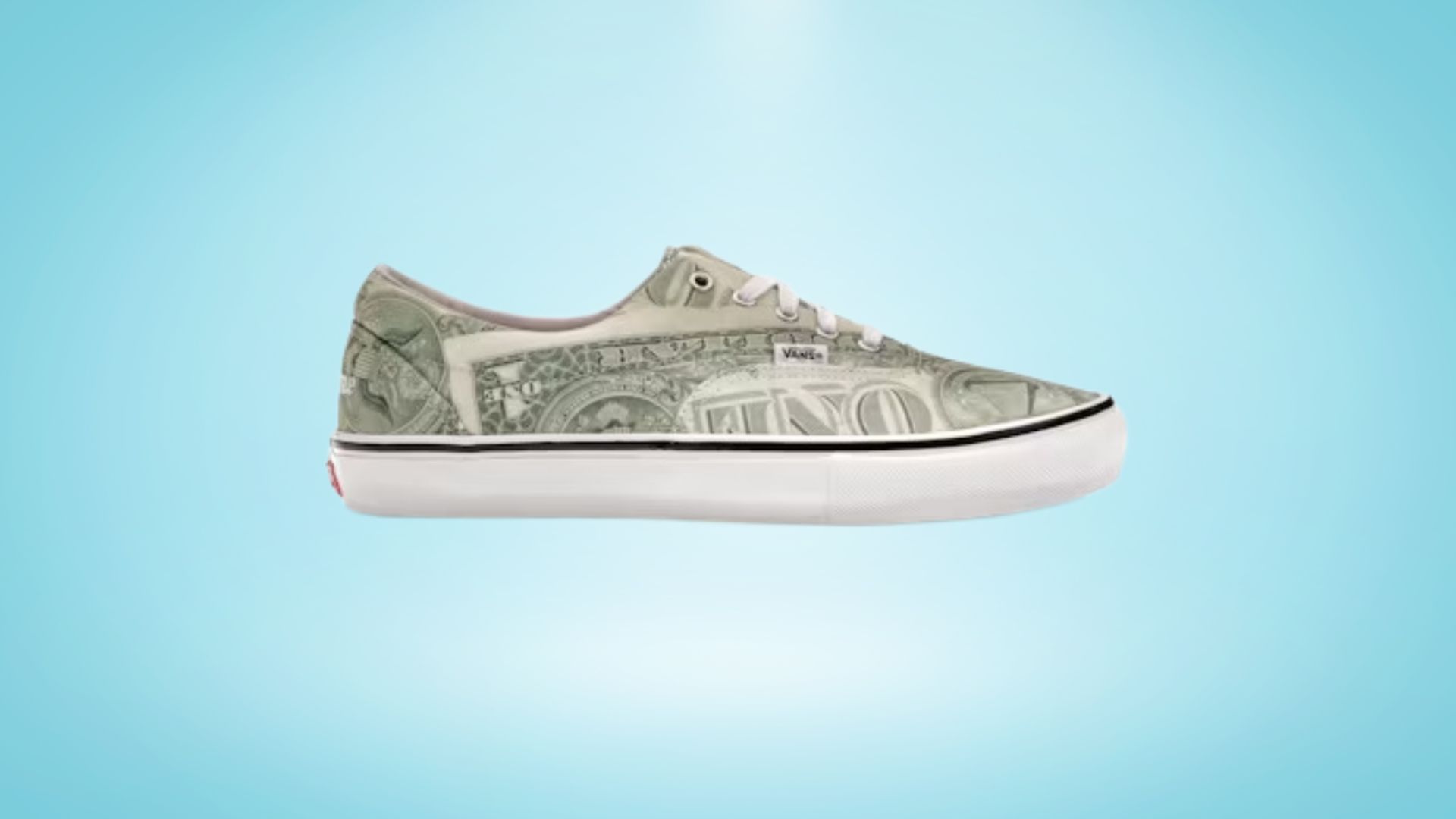 Vans Skate Era &quot;Supreme Dollar&quot; (Image via StockX)