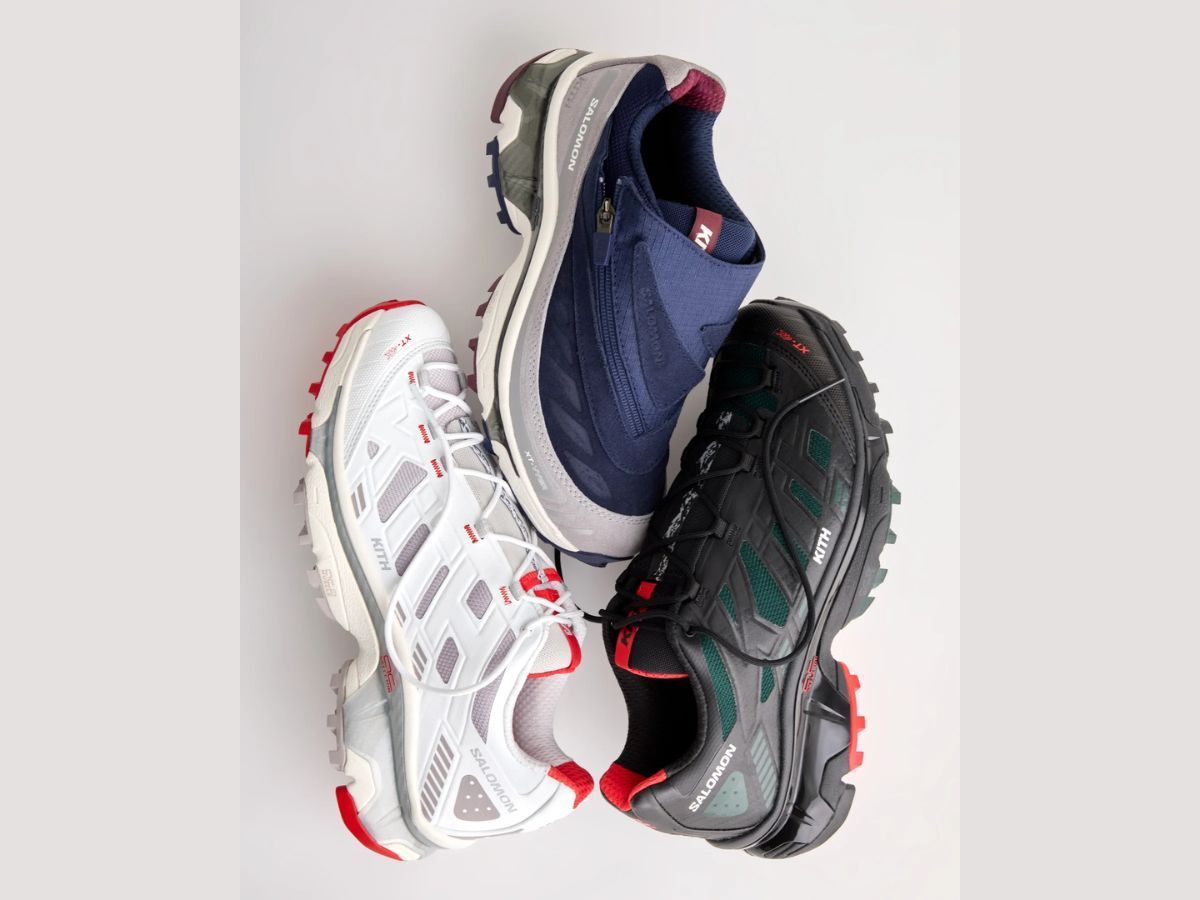 Kith x Salomon &quot;Kithmas&quot; 2024 sneaker collection (Image via Kith)