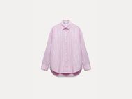 Striped Poplin Shirt (Image via ZARA)