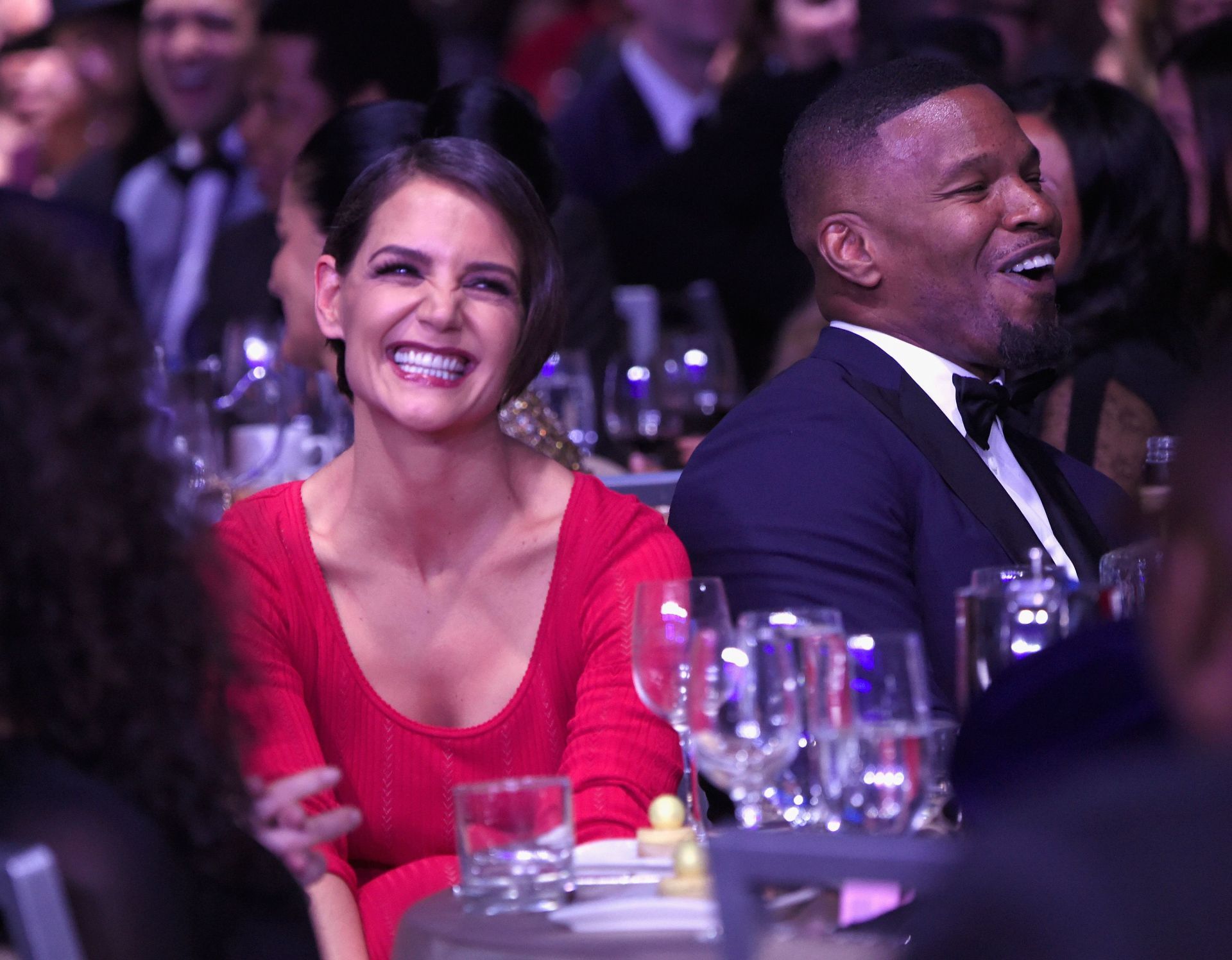 Jamie Foxx and Katie Holmes - Source: Getty