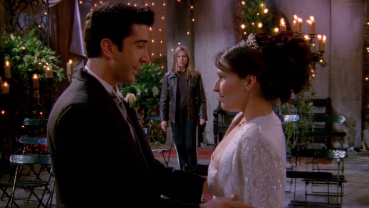 How many times did Ross get married on Friends?