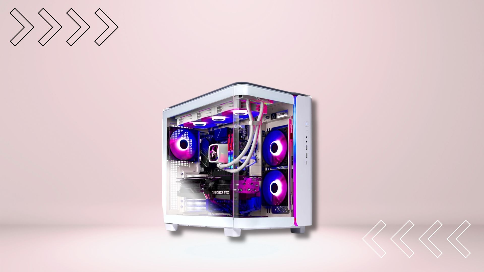 Skytech King 95 Gaming PC Desktop (Image via New Egg)