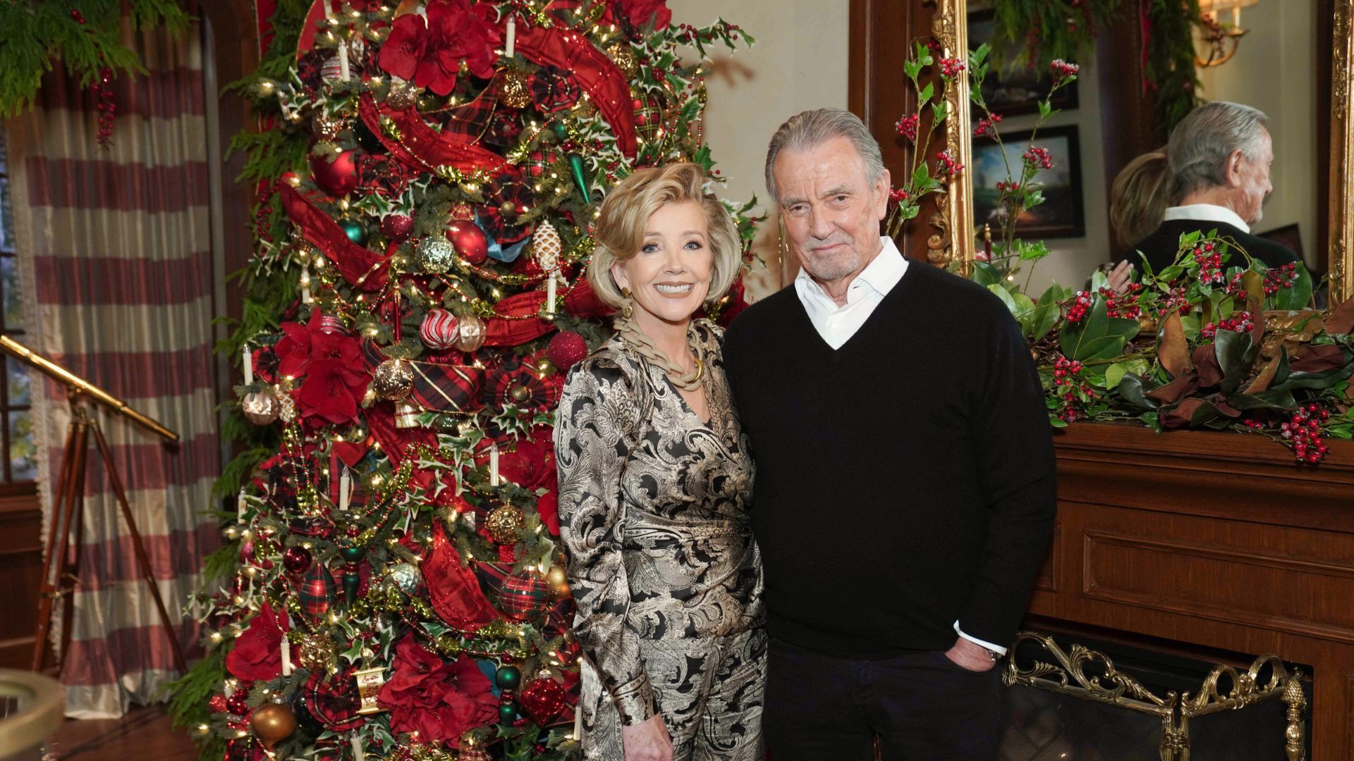 Victor and Nikki on Christmas on The Young and the Restless | Image: JPI