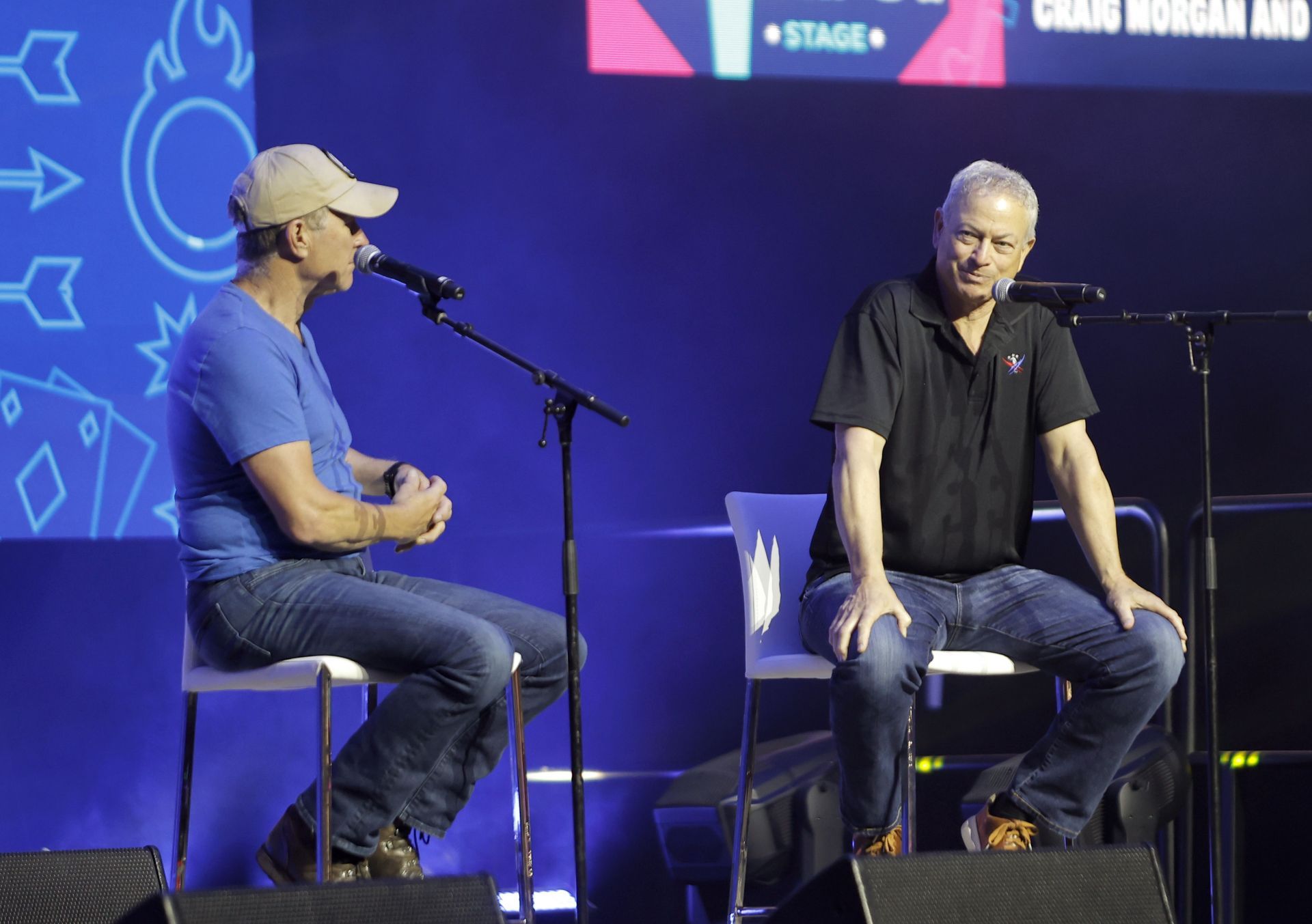 Gary Sinise (right) - Source: Getty