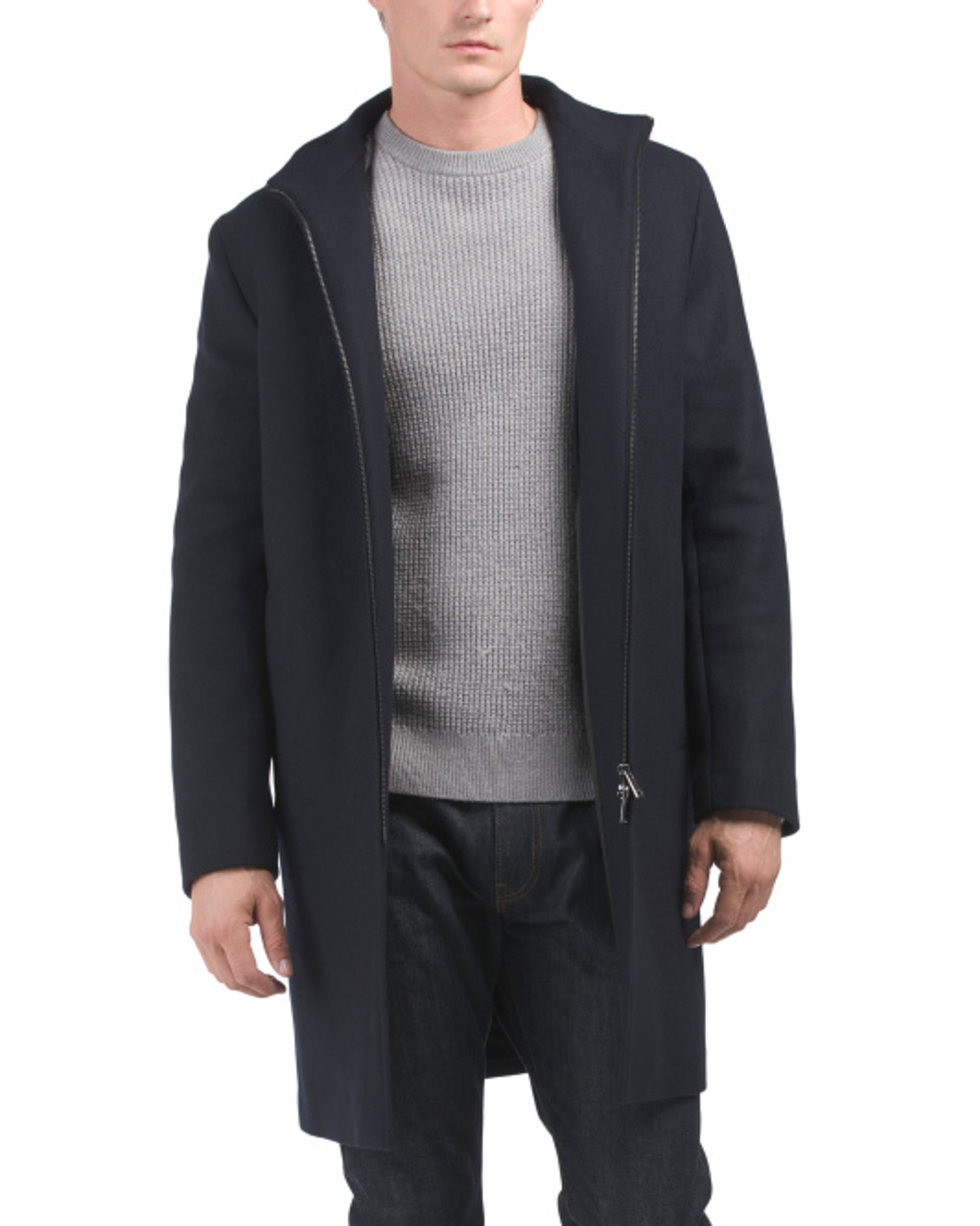 Men&#039;s Wool Coat (Image via TJMaxx)