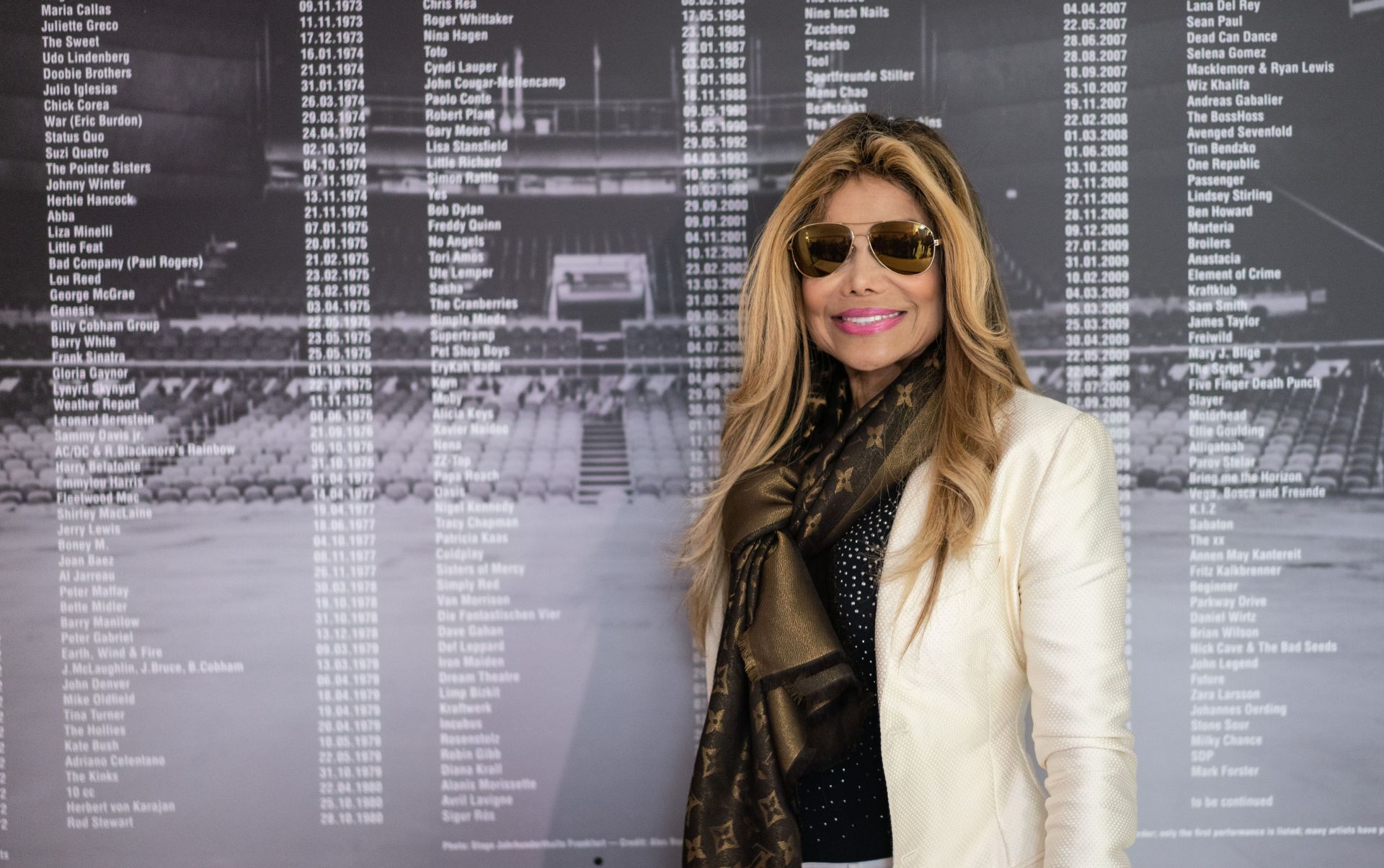 LaToya Jackson in the Frankfurt Century Hall - Source: Getty