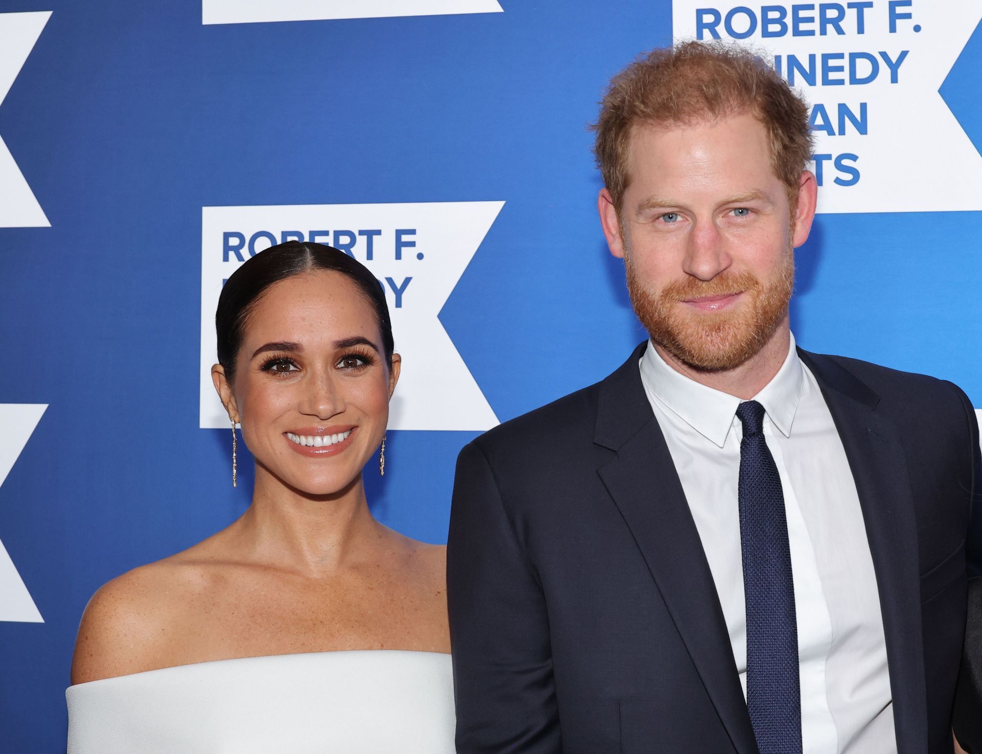 Meghan Markle and Prince Harry (Photo by Mike Coppola/Getty Images)